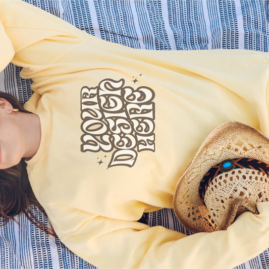 Comfort Colors 1566 Butter Mockup Comfort Colors Sweatshirt Mockup Butter Mockup Trendy Mockup Beach Aesthetic Mock Western Mockup